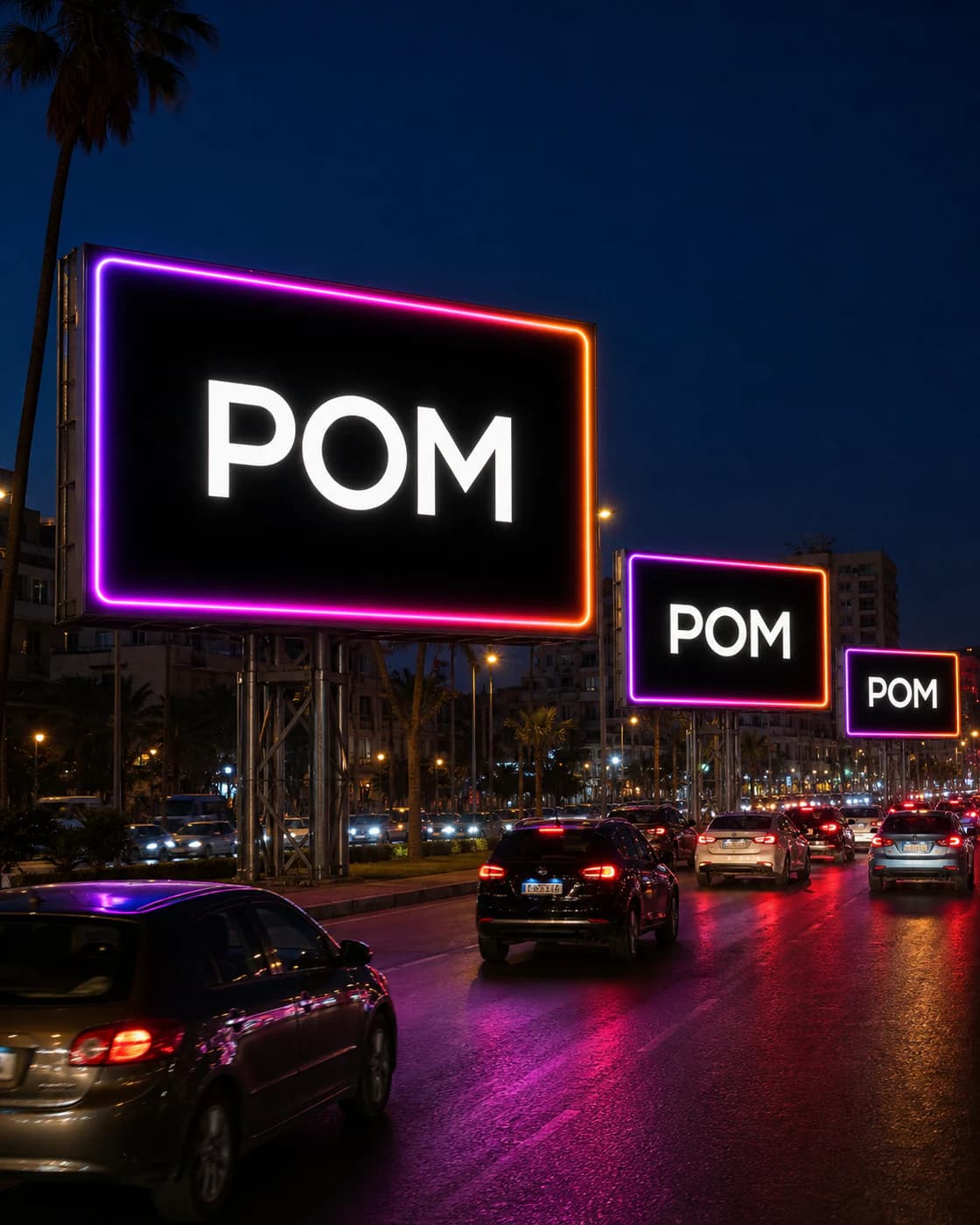 50 Street Sequence POM outdoor media location